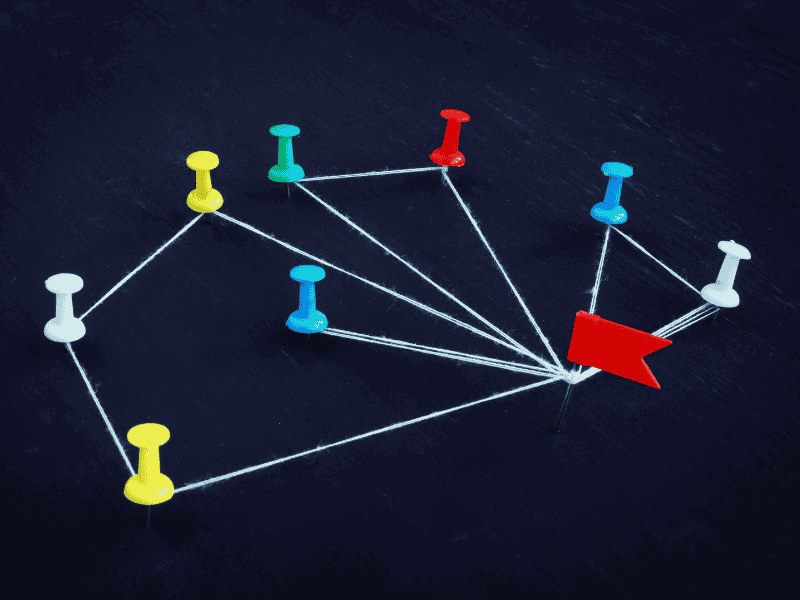 schéma simple illustrant la systémie en entreprise avec les interactions entre individu, équipe et environnement