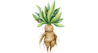 Le poids de l'image et des kilos représentés par une plante comme une pomme de terre