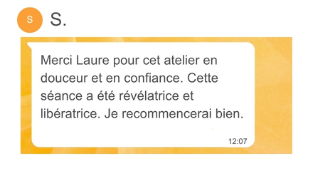 copie écran whataspp remerciements
